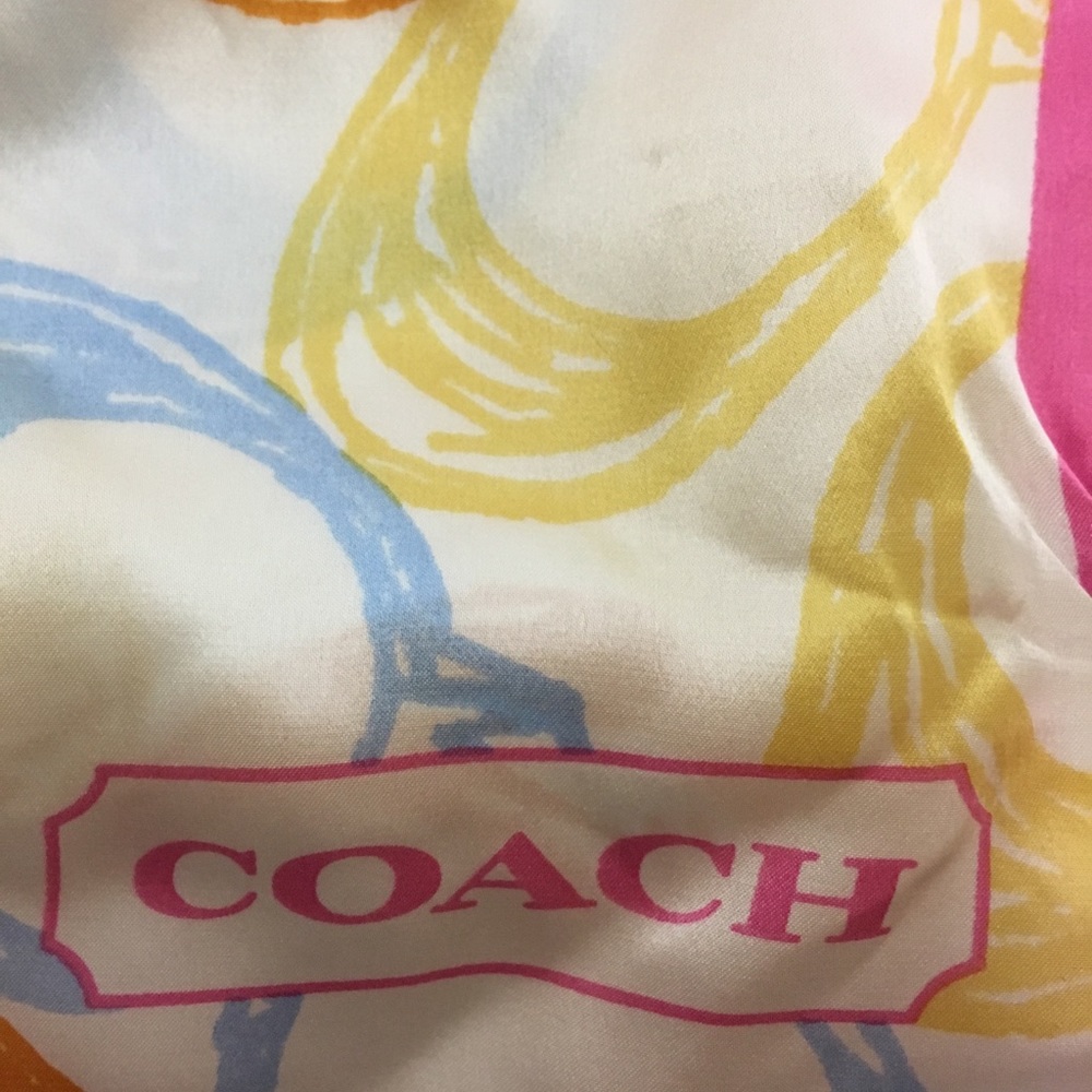 Coach Signature Scarf